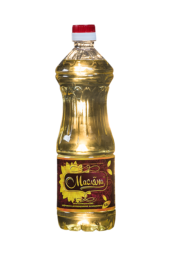 Maslyana Refined Frozen Deodorized Sunflower Oil 0.8 litres