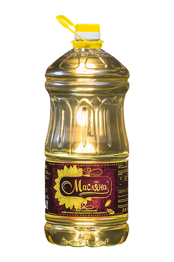 Maslyana Refined Frozen Deodorized Sunflower Oil 3 litres